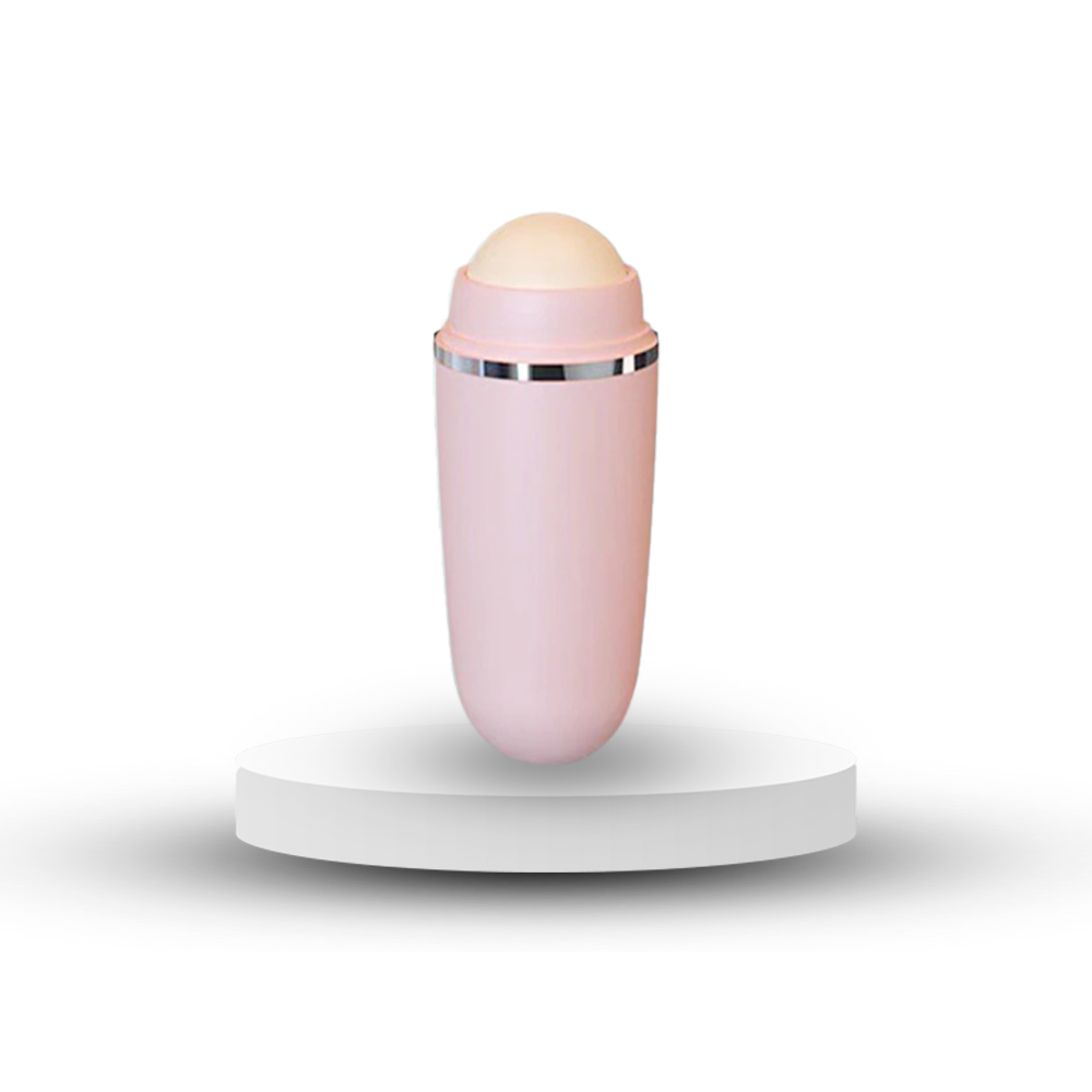 VOLCANIC STONE ROLLER FOR ABSORBING FACIAL SEBUM